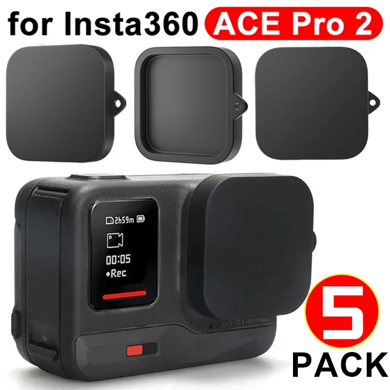 Schutzhülle für Insta360 Ace Pro 2, Ace Pro: Objektiv Shell Weiche Silikon Anti-scratch Staub-proof Kamera Schutz zubehör