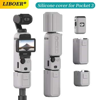 Schutzhülle für DJI Osmo Pocket 3: Silikonhülle, weiche, flexible, kratzfeste Schalenhaut -Zubehör
