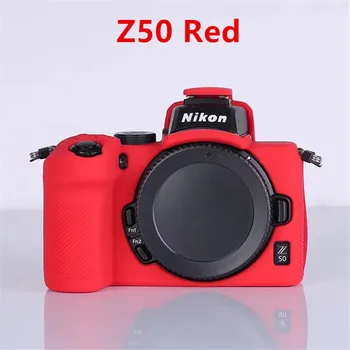 Silikonhülle für Nikon Z50: Weiche Silikon-Schutzhülle D7500, Gummierte Kameratasche