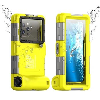 15M Professionelle Tauchen Telefon Fall Für Samsung S25 Ultra S24 A16 Unterwasser Entwickeln Wasserdichte