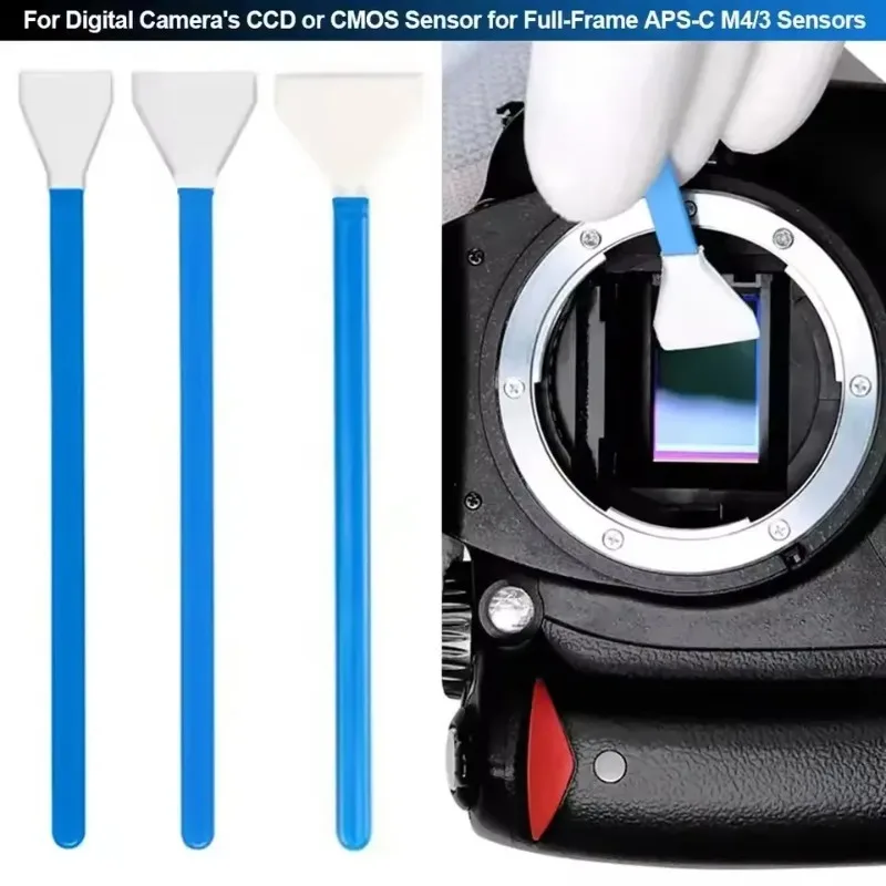 5-teiliges Set Professionelles Digitalkamera-Sensorreinigungsset für CCD CMOS Vollformat APS-C M4/3 Sensoren