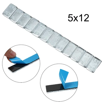 60g Gegengewicht block mit selbst klebendem Gummi rad Chassis Gegengewicht Rad ausgleichs block Gewicht Eisen rad