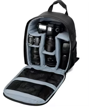 Verschleißfester DSLR-Digitalkamera-Videorucksack für den Außenbereich, wasserdicht, multifunktional, atmungsaktiv, für