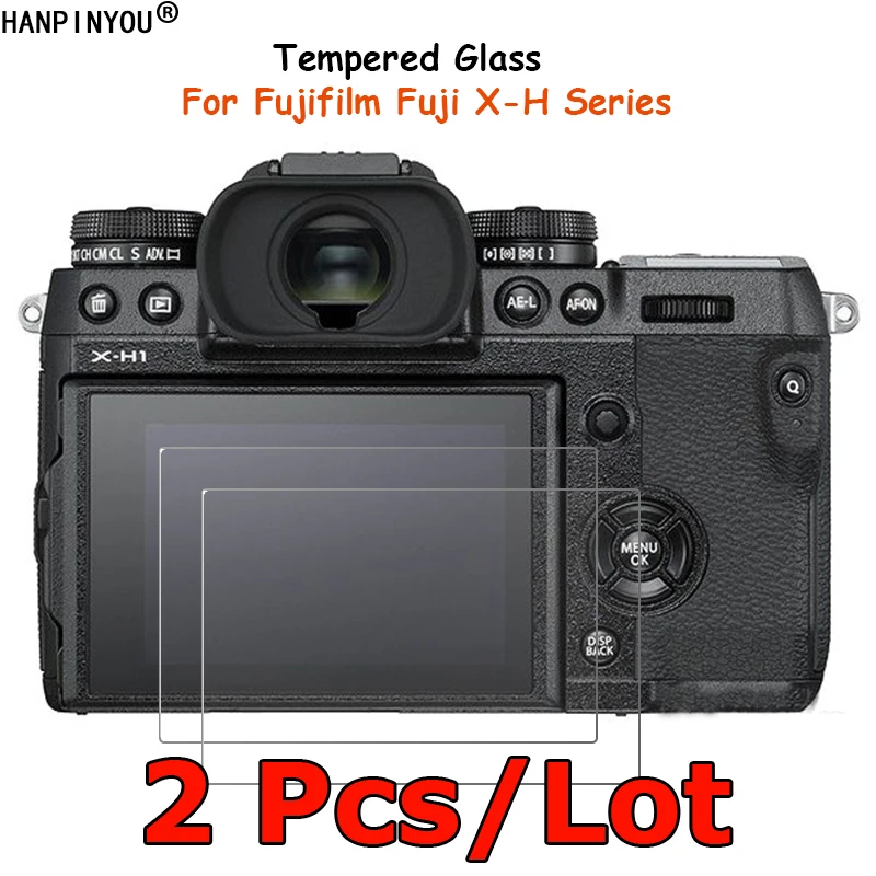 Displayschutz für Fujifilm X-H2: 2 Teile/los Gehärtetem Glas Kamera Screen Protector Schutz Film Schutz