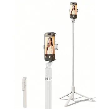 1700mm Selfie-Stick, kabelloser Selfie-Stick, Handy-Stativ, ausziehbarer Ständer, faltbares Einbeinstativ