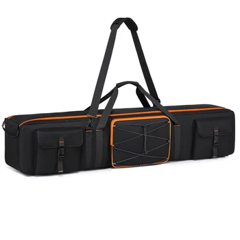 126 cm Stativtasche für Fotografie-Lichtstative, Hintergrund-Schirme, langlebig, gepolstert