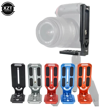 Universal Kamera L Halterung Quick Release L Platte 1/4 Zoll Schraube Schweizer Vertikale Video Kompatibel