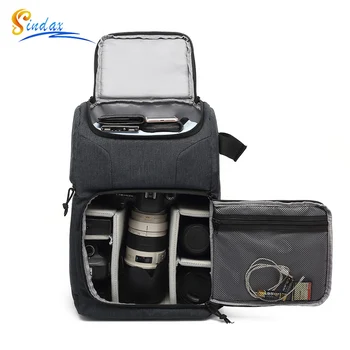 Wasserdichte Kameratasche Fotokameras Rucksack für Canon Nikon Sony Xiaomi Laptop DSLR Tragbare Reise Stativ
