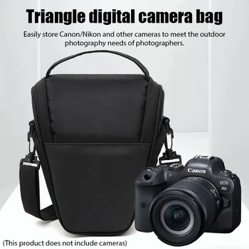 SLR Digitalkameratasche Nylon Umhängetasche Fotoausrüstung Tasche Wasserdichte Kameratasche Micro Single