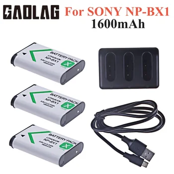 Akku für Sony ZV-1 II, ZV-1, RX100 VII: NP-BX1 np bx1 np-bx1 Batterie FDR-X3000R AS100V AS300 HX400 HX60 AS50