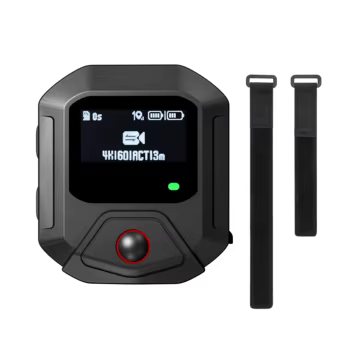 Fernauslöser für Insta360 X5, Ace Pro 2: Bluetooth-Fernbedienung, integriertes GPS -kameras mit Bildschirm, Armband, Fahrradgürtel, Action-Zubehör