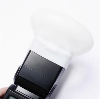● 1 Stück Diffusor Bounce Dome Soft Silicone Flash Cap Universal