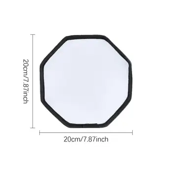 30 cm Taschenlampen-Diffusor, tragbar, universelle Blitz-Taschenlampe, Softbox-Diffusor für externes Speedlite