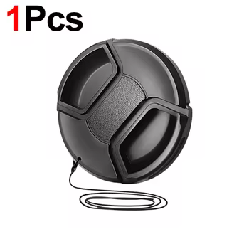 1–5 Stück Universal-Kamera-Objektivdeckel mit Aufhängeband für Canon Nikon Sony Fuji Olympus DSLR-Kameraobjektive Abdeckung 49/52/55/58/62 mm