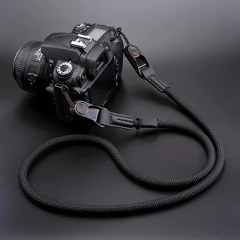 Verstellbarer Kameragurt mit Schnellverschluss, langlebiges Polyamid-Kletterseil für spiegellose DSLR-Kameras
