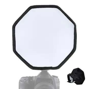 30 cm Taschenlampen-Diffusor, tragbar, universelle Blitz-Taschenlampe, Softbox-Diffusor für externes Speedlite