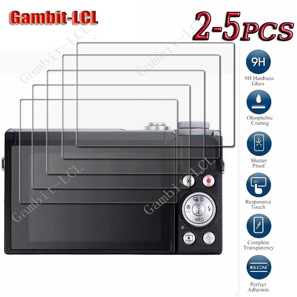 Displayschutz für Canon PowerShot G7 X Mark III: 9H gehärtetes Glas 3/ MK3 G7X3 Kamera LCD Display Screen Protector Abdeckung Film