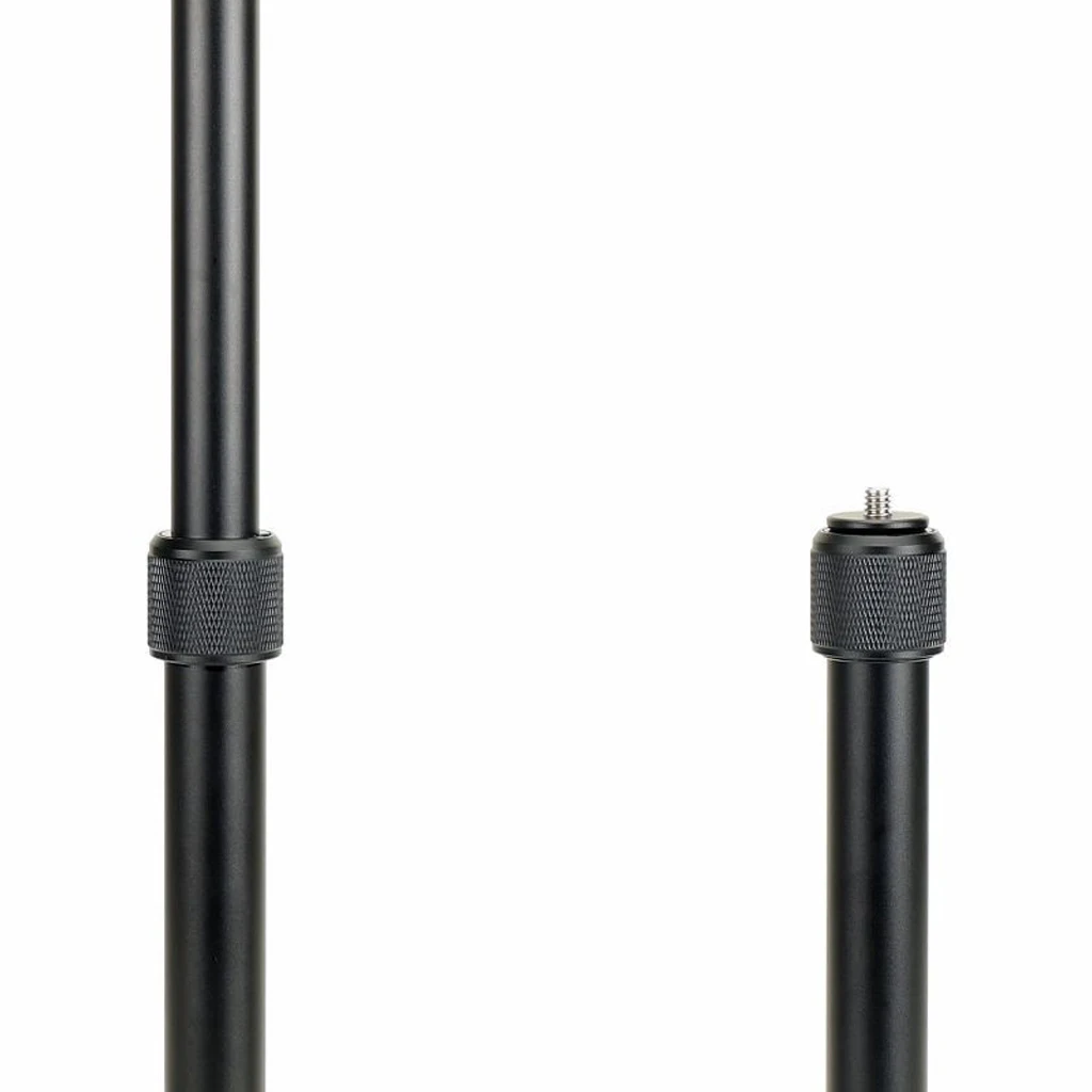 Stativmontage Einbeinstativ Metall Handheld 2-teilige Verlängerungsstange mit 1/4-20 Gewinde für DSLR Kamera Gimbal