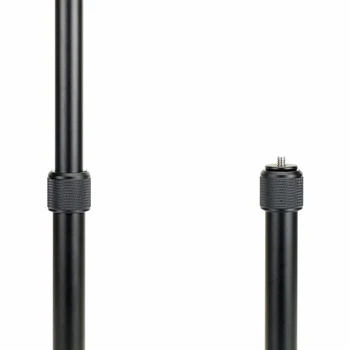 Stativmontage Einbeinstativ Metall Handheld 2-teilige Verlängerungsstange mit 1/4-20 Gewinde für DSLR Kamera Gimbal