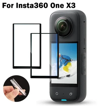 Schutz für Insta360 X3: 1-5Pcs 3D Gebogene Screen Protector Für One Display Flexible Film Für Action Video Kameras