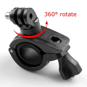 360 grad Rotation Fahrrad Motorrad Lenker Griff Bar Halterung Für Gopro Hero 8 7 6 5 4 SJCAM Kamera Zubehör