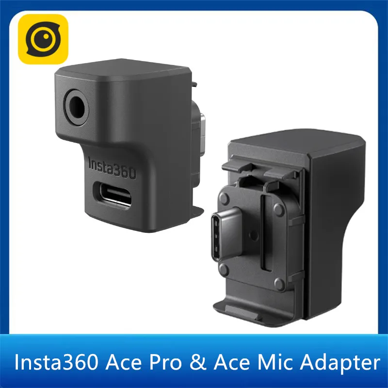 Halterung für Insta360 Ace Pro 2: Ase Pro/Ase Mic Adapter für MIC Audio Mikrofon Zubehör