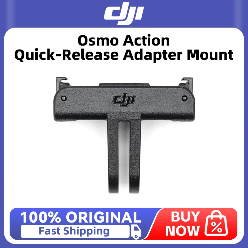 Rahmen für DJI Osmo Action 5 Pro, Osmo Action 4, Osmo 360: Action Schnellverschluss-Adapterhalterung, Originalzubehör auf Lager