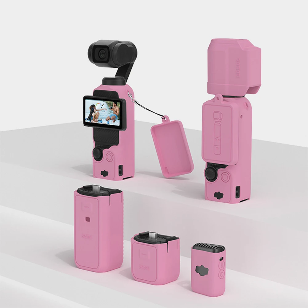 Schutzhülle für DJI Osmo Pocket 3: Silikon-Schutzhülle, kratzfeste Hülle, Objektiv-Display-Schutzhülle -Zubehör