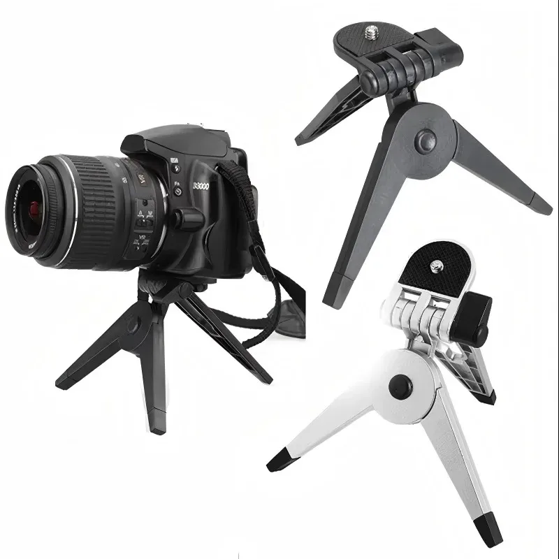 Universeller tragbarer klappbarer Stativständer für Canon Nikon Sony Kamera DV Camcorder DSLR SLR Kamerastative Zubehör Gurtgürtel