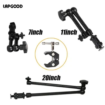 7/11/20 Zoll Metall Gelenk Magic Arm Super Clamp Halter Ständer für DSLR Kamera Foto Studio Fotografie Zubehör