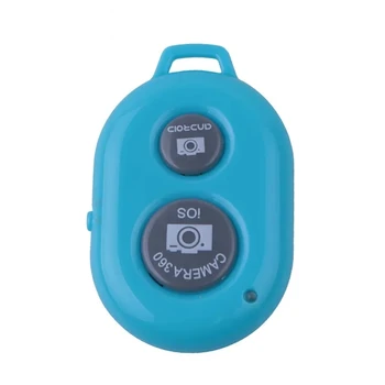 Kabelloser Bluetooth-kompatibler Fernauslöser für Kamera und Smartphone, Selfie-Stick mit Selbstauslöser-Fernbedienung