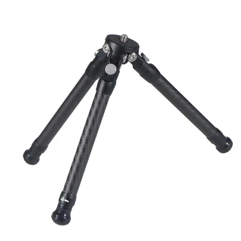 1/4 "Schraube Carbon Fiber Stativ Tragbare Fotografie Licht Stehen Tabletop Video Mini Stativ