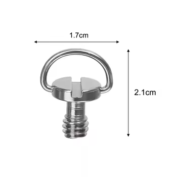 20-1PCS Edelstahl 1/4 "Kamera Stativ Schraube Montage Schraube Adapter Quick Release Kamera Schraube für Camcorder stativ Einbeinstativ