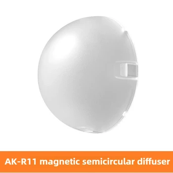 AK-R11 Kuppeldiffusor-Ersatz, weicher und heller Lichteffekt, magnetischer Kuppeldiffusor, Adsorption, runder