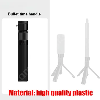 Selfie-Stick für DJI Osmo 360, Insta360 X5, X4: Bullet Time Handle Multifunktionales faltbares Stativ mit Schraube für Air Rotary Bullet Time Stativ