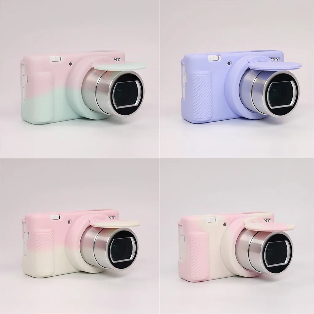 Silikonhülle für Sony ZV-1: Silikon Armor Skin Kameratasche Body Cover Schutz Digitalkamera