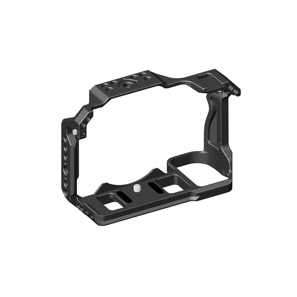 Cage für Nikon Z5II: Kamerakäfig mit Kaltschuhhalterung /8 Zoll Locherweiterungsrahmen aus Aluminiumlegierung