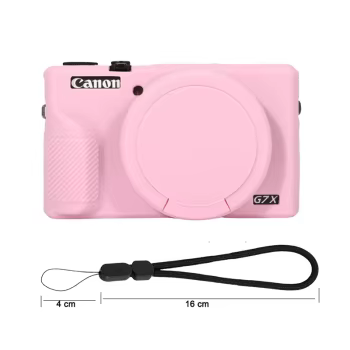 Silikonhülle für Canon PowerShot G7 X Mark III: G7X3 Silikon Fall Kamera Körper Abdeckung Schutzhülle Kamera Zubehör